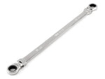 17 x 19 mm Long Flex Head 12-Point Ratcheting Box End Wrench
