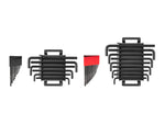 Flat End Hex L-Key Set with Holders and Racks, 43-Piece (0.050-3/4 in., 1.3-19 mm)