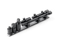 1/2 Inch Drive Impact Extension and Accessory Set with Rail (6-Piece)