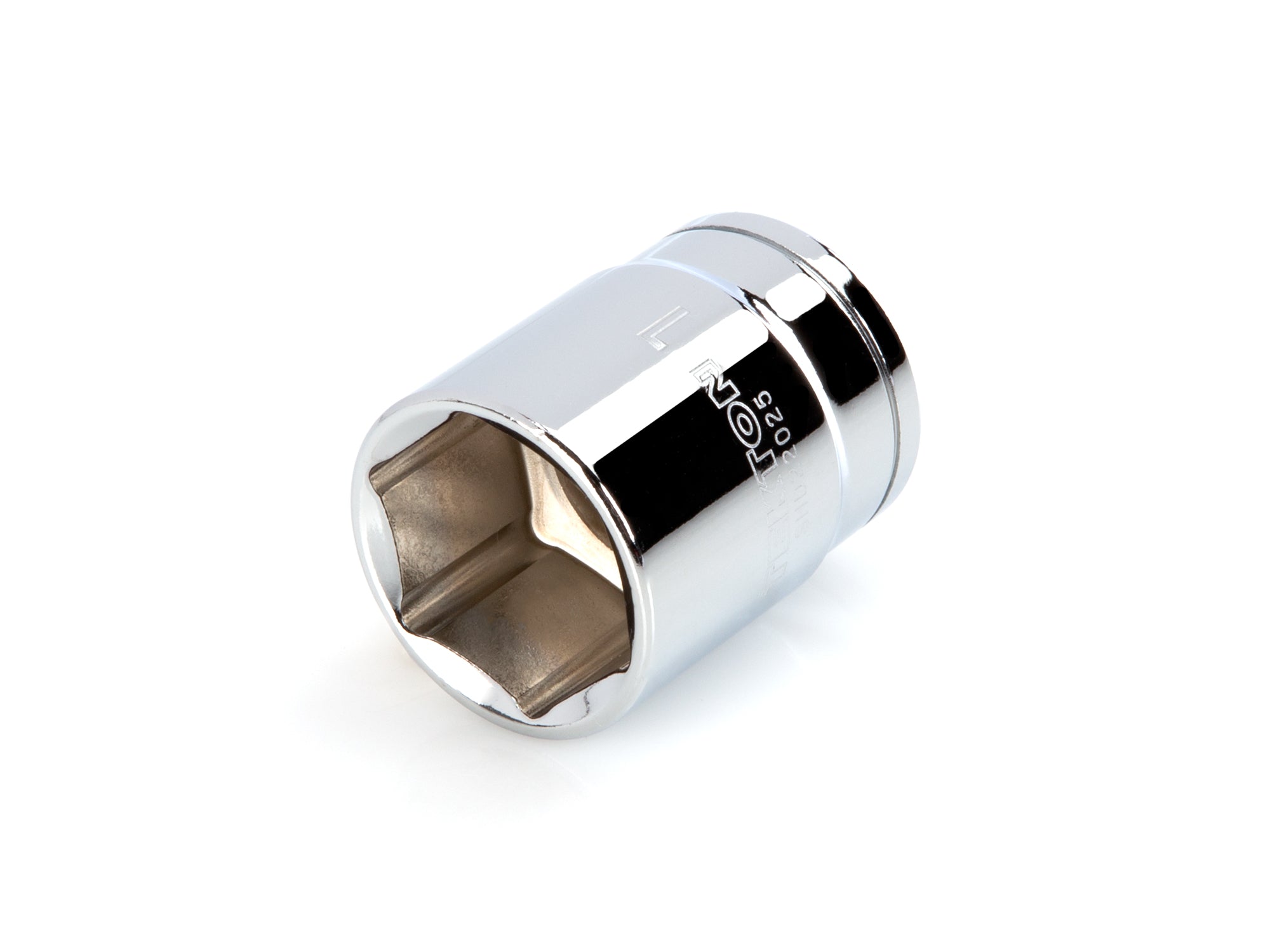 1/2 Inch Drive x 1 Inch Shallow 6-Point Socket