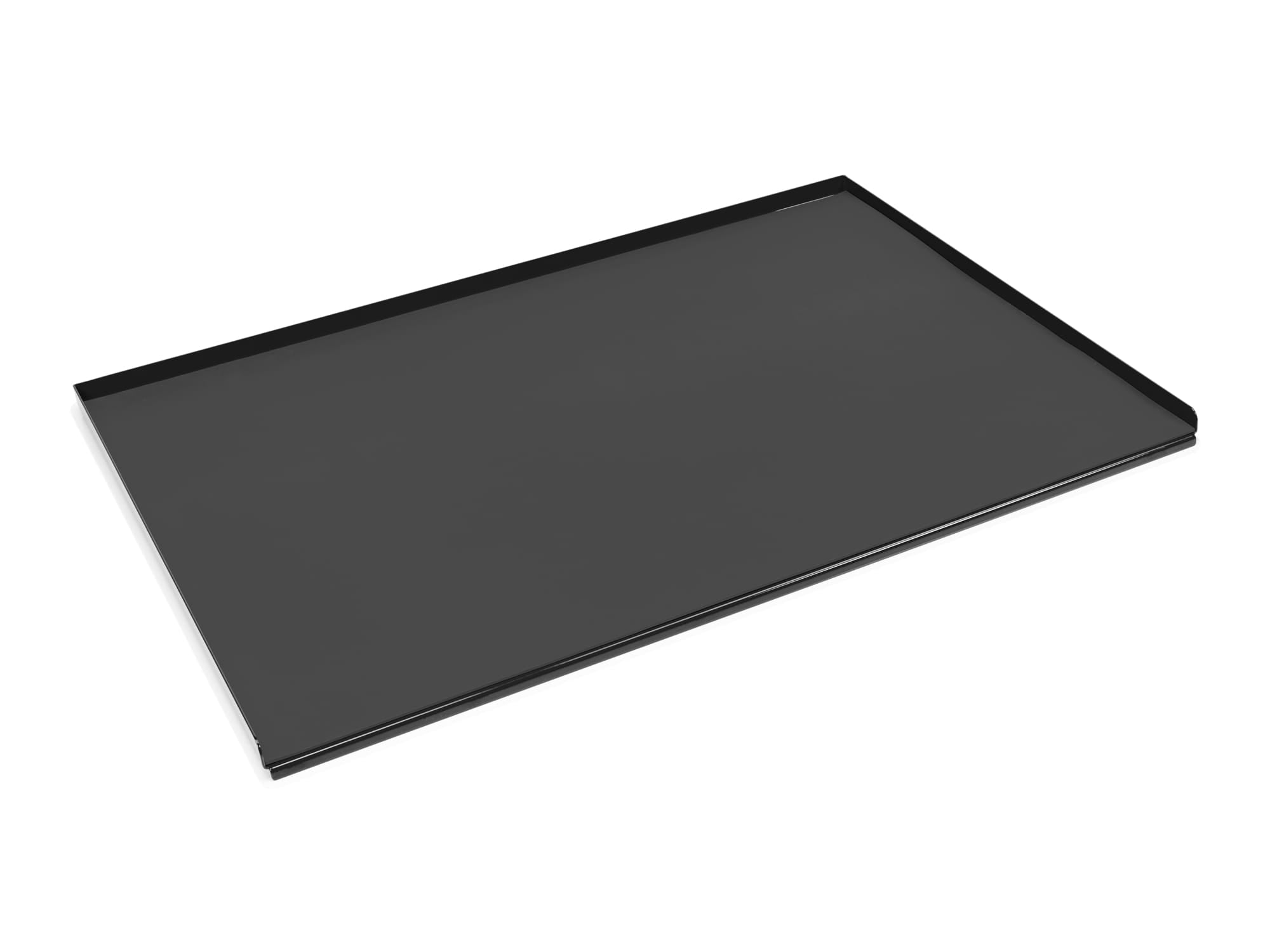 Black Painted Steel Top with Rubber Mat (36 W x 27 D in.)