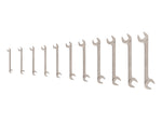 Angle Head Open End Wrench Set, 11-Piece (1/4-3/4 in.)