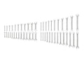 Stubby and Standard Length Combination Wrench Set, 50-Piece (1/4-3/4 in., 6-19 mm)