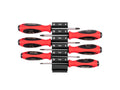 Torx Screwdriver Set with Modular Organizers - 4 Inch Shanks, 6-Piece (T10 - T30)