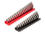 3/8 Inch Drive Crowfoot Wrench Set with Racks, 30-Piece (5/16 - 1 in., 8 - 24 mm)