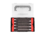 3/8 Inch Drive Long Hex Bit Socket Set with Mini Stacking Tool Box, 8-Piece (1/8 - 3/8 in.)