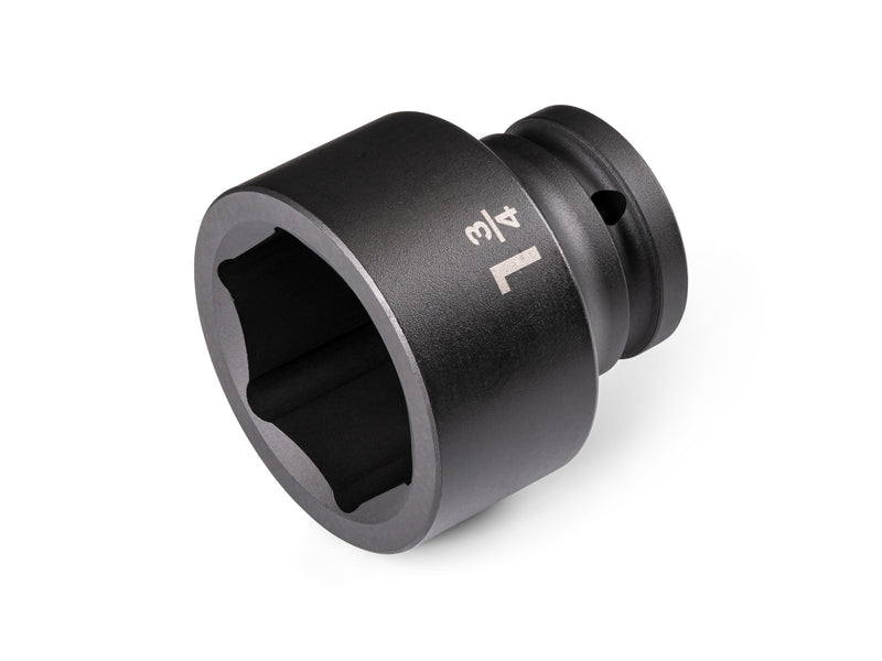 3/4 Inch Drive x 1-3/4 Inch Shallow 6-Point Impact Socket