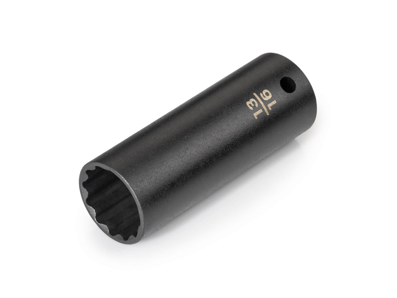 1/2 Inch Drive x 13/16 Inch Deep 12-Point Impact Socket