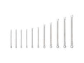 Long Fixed/Flex Head 12-Point Ratcheting Box End Wrench Set, 11-Piece (1/4-3/4 in.)