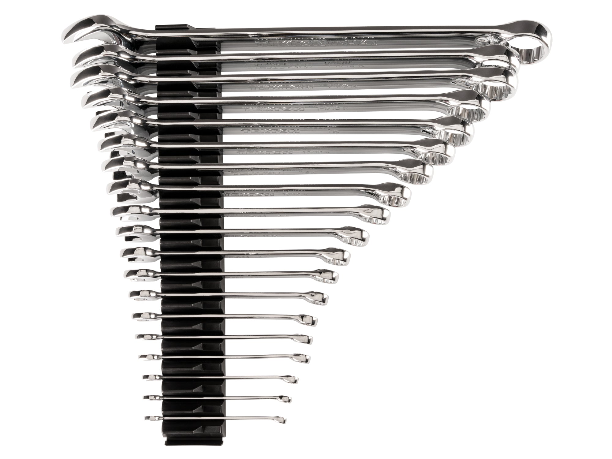 Combination Wrench Set with Modular Organizers, 19-Piece (1/4 - 1-1/4 in.)