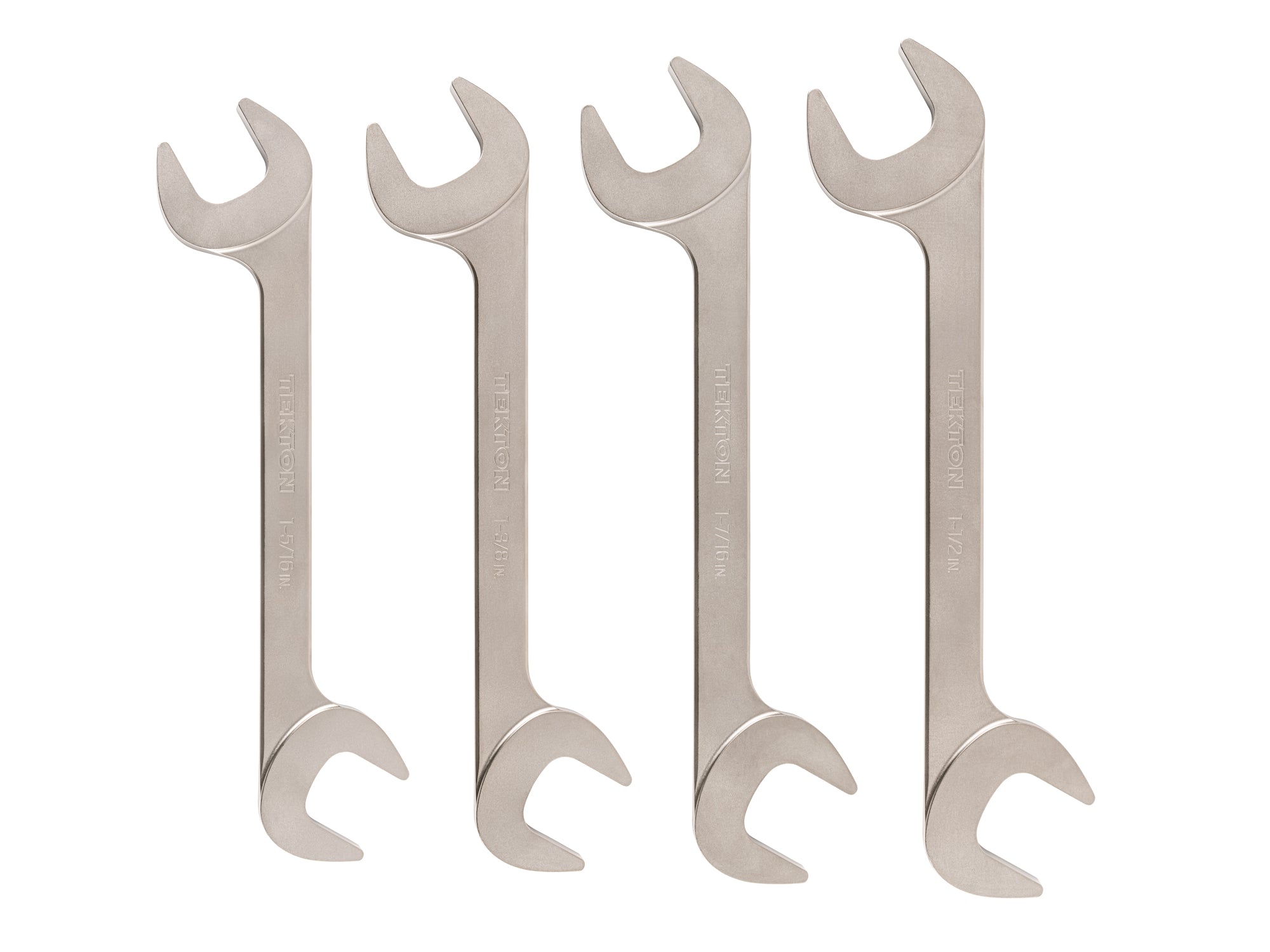 Angle Head Open End Wrench Set, 4-Piece (1-5/16 - 1-1/2 in.)