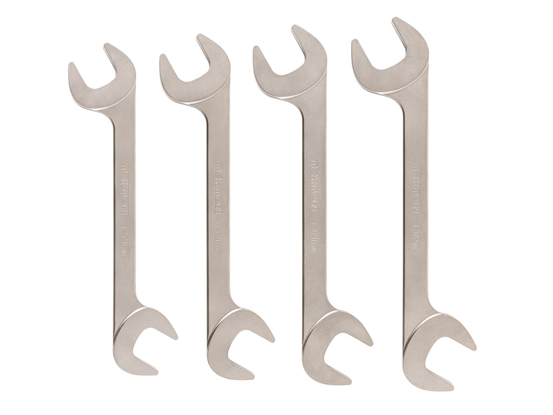 Angle Head Open End Wrench Set, 4-Piece (1-5/16 - 1-1/2 in.)