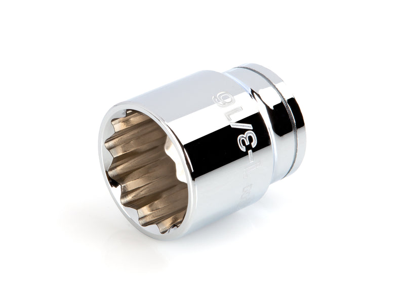 1/2 Inch Drive x 1-3/16 Inch Shallow 12-Point Socket