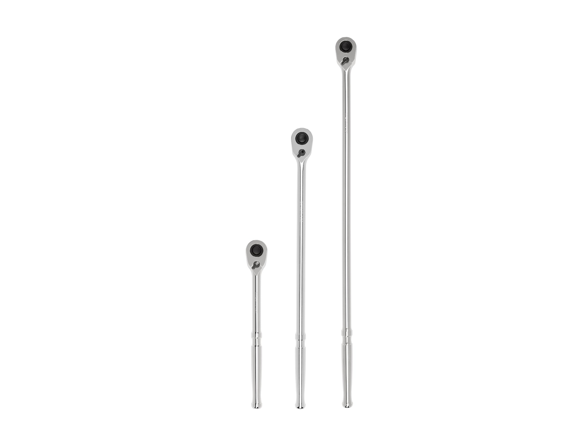 1/2 Inch Drive Quick-Release Ratchet Set, 3-Piece (10-1/2, 18, 24 in.)