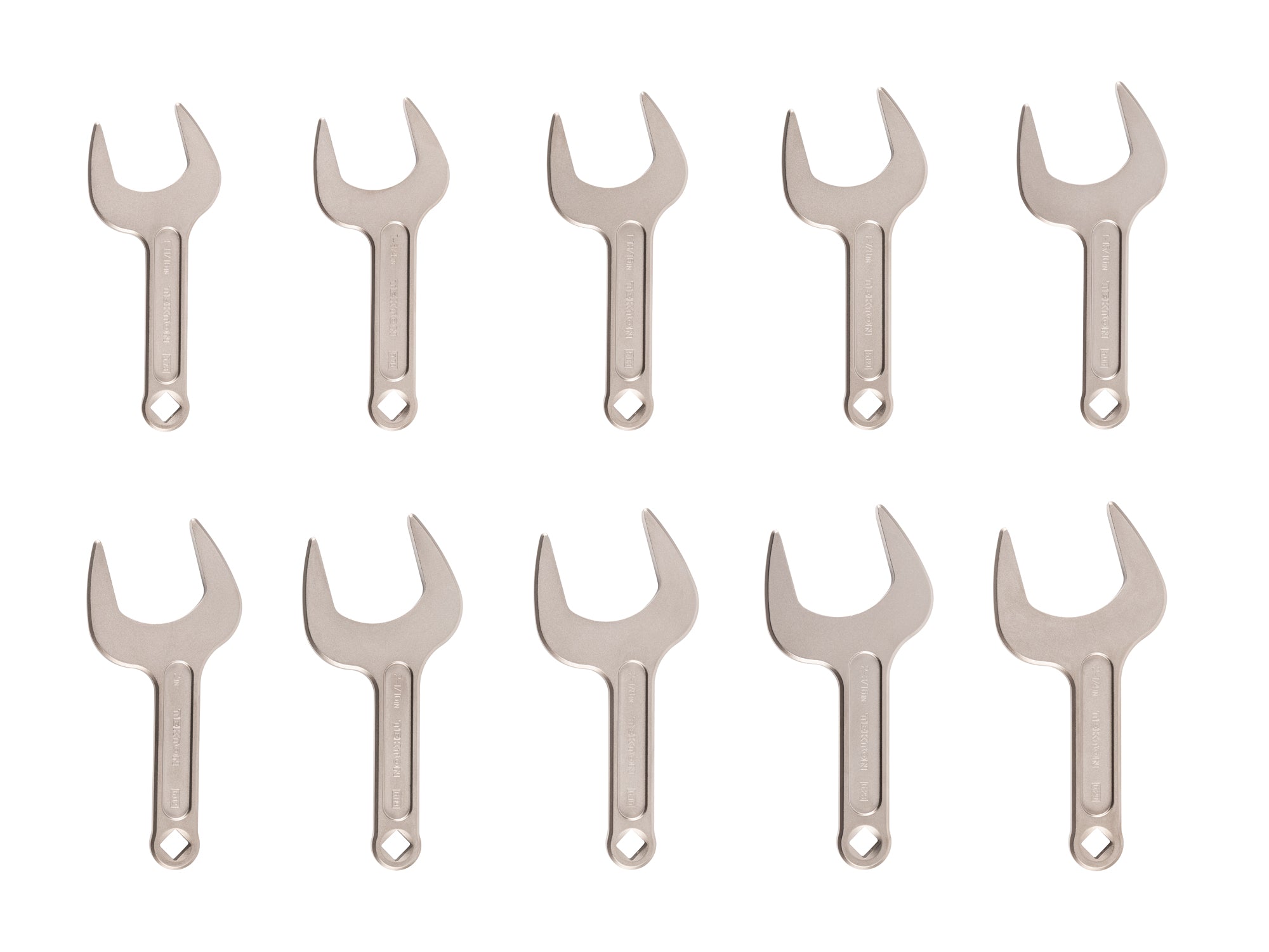 Service Wrench Set, 10-Piece (1-11/16 - 2-1/4 in.)