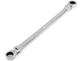 3/4 x 13/16 Inch Long Flex Head 12-Point Ratcheting Box End Wrench