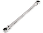 3/4 x 13/16 Inch Long Flex Head 12-Point Ratcheting Box End Wrench