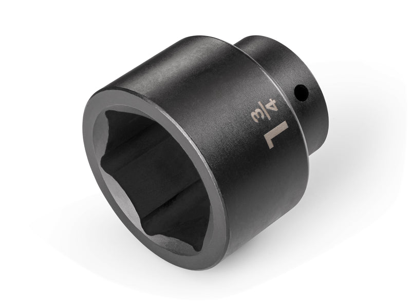 1/2 Inch Drive x 1-3/4 Inch Shallow 6-Point Impact Socket