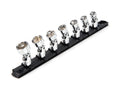3/8 Inch Drive Shallow 6-Point Universal Joint Socket Set with Rail, 7-Piece (3/8 - 3/4 in.)