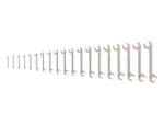 Angle Head Open End Wrench Set, 19-Piece (1/4 - 1-1/4 in.)