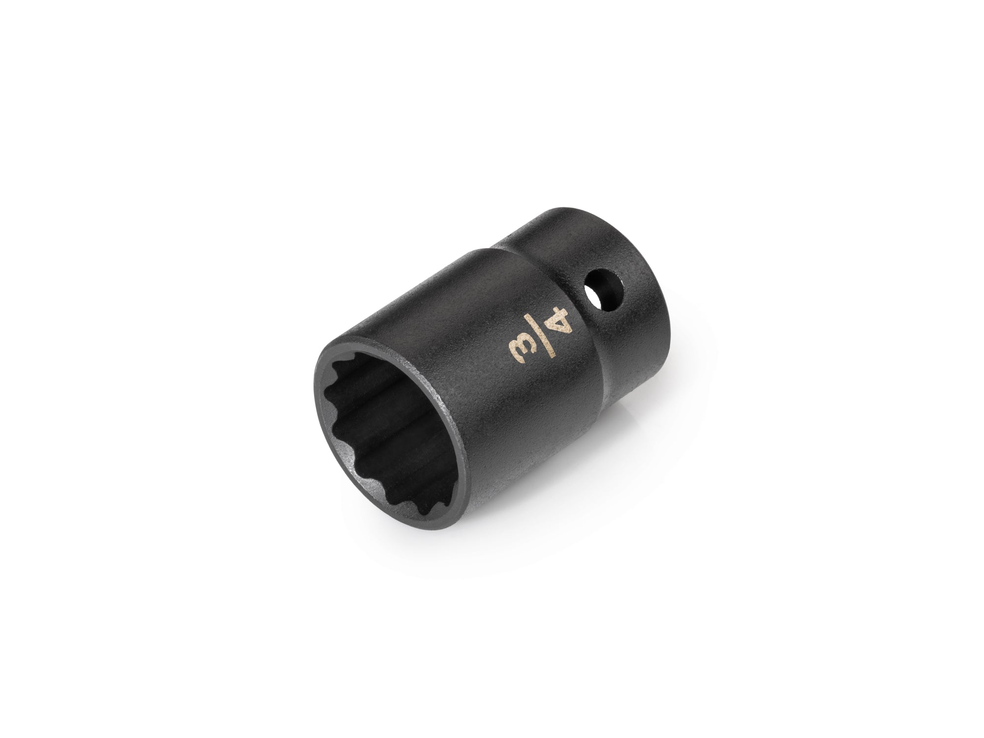 1/2 Inch Drive x 3/4 Inch Shallow 12-Point Impact Socket