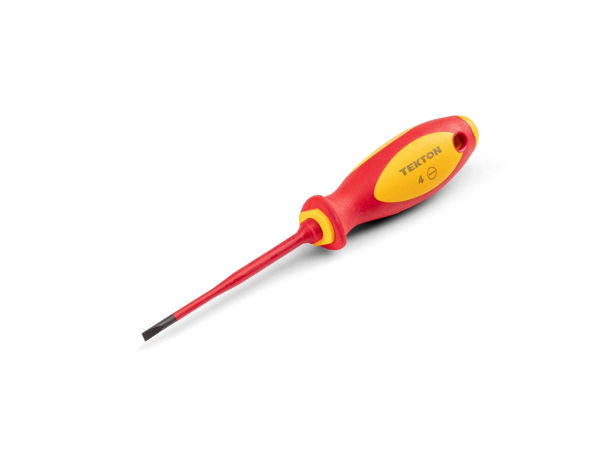 4 mm Slotted Insulated Screwdriver (4 in. Shank)