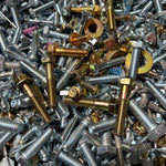 14, 28, or 42LBS Miscellaneous Assorted Bolts, Screws, Flange, Nuts, Pins, Washers, & More! Mystery Pack!