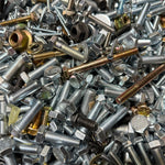 14, 28, or 42LBS Miscellaneous Assorted Bolts, Screws, Flange, Nuts, Pins, Washers, & More! Mystery Pack!