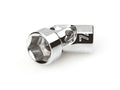 1/4 Inch Drive x 7/16 Inch Shallow 6-Point Universal Joint Socket