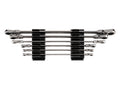 Long Flex Head 12-Point Ratcheting Box End Wrench Set with Modular Organizers, 6-Piece (1/4-13/16 in.)