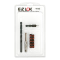 #10-32 x 3/8"-16 Carbon Steel Solid Wall Threaded Insert W/Red Loctite Standard Repair Kit with Inserts, Drill Bit, Tap, and Install Tool