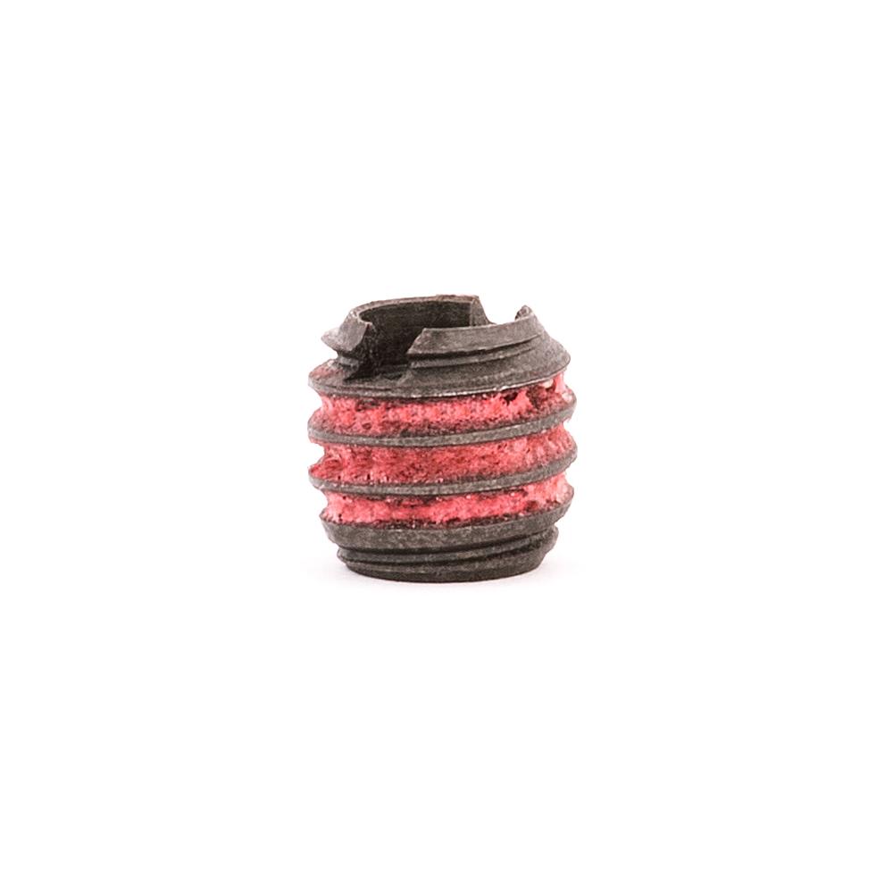 M5-0.8 x M8-1.25 Carbon Steel Standard Wall Thread Insert for Metal w/ Red Loctite