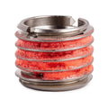 M16-2.0 x M24-3.0 Stainless Steel Standard Wall Thread Insert for Metal w/ Red Loctite