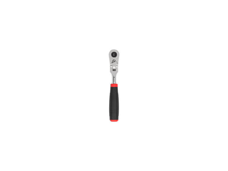 1/4 Inch Drive x 6 Inch Flex Head Quick-Release Comfort Grip Ratchet