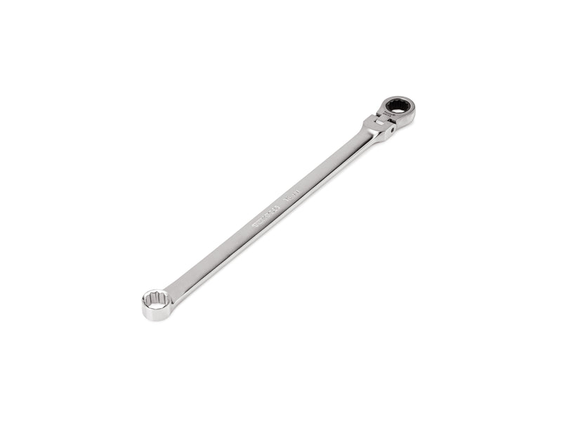 13 mm Long Fixed/Flex Head 12-Point Ratcheting Box End Wrench