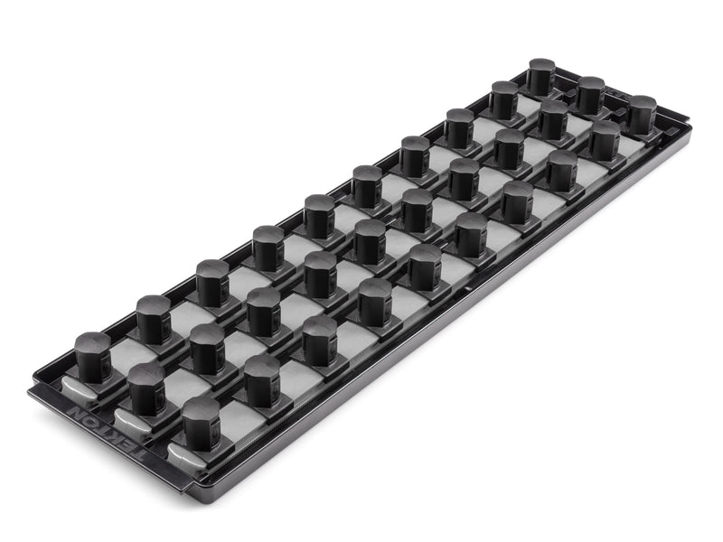 3/4 Inch Drive 3-Rail Socket Organizer Set, Gray (30-Tool)