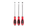 Slotted Screwdriver Set - 8 Inch Shanks, 3-Piece (10 - 14 mm)