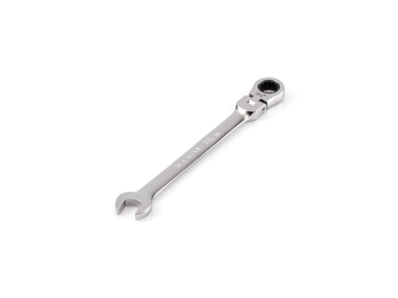 7/16 Inch Flex Head 12-Point Ratcheting Combination Wrench
