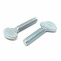 #10-24x3/8" Spade Type Thumb Screws Zinc