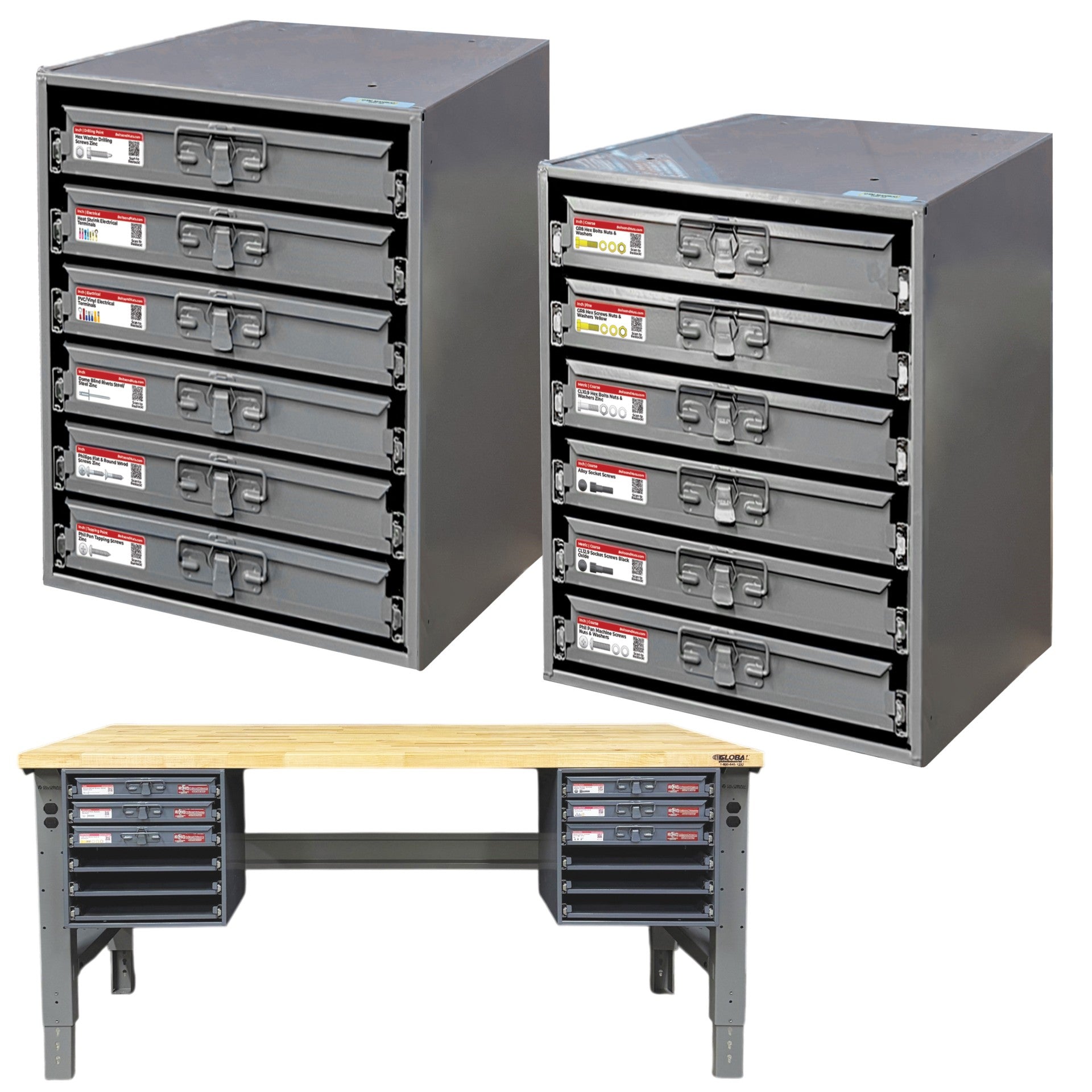 12 Drawer Workbench Bundle