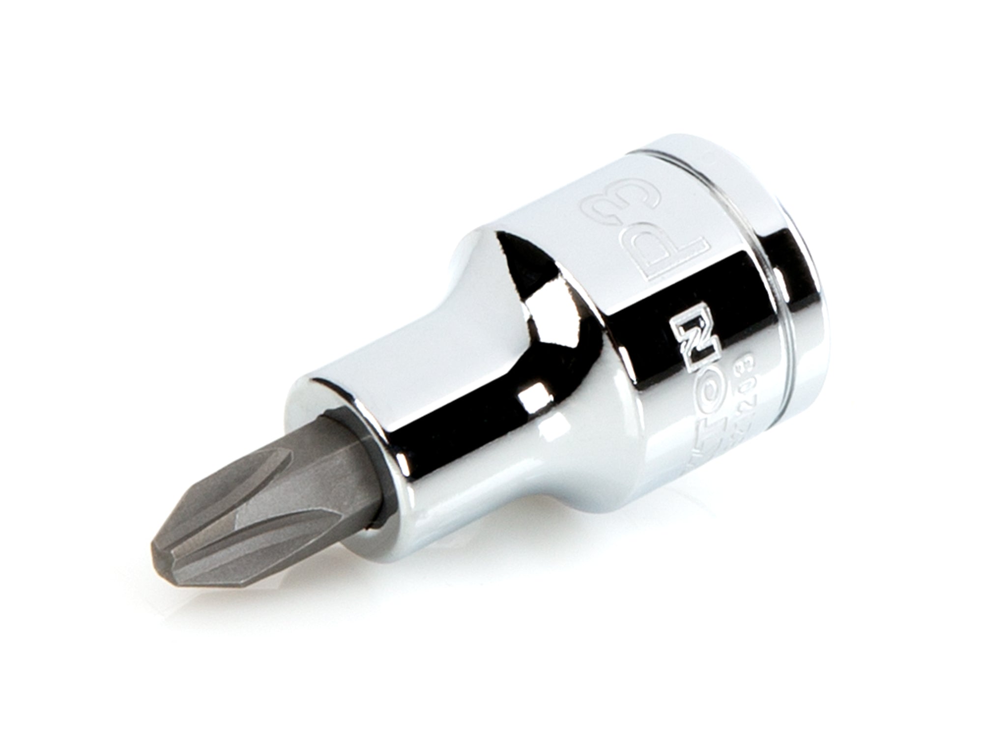1/2 Inch Drive x #3 Phillips Bit Socket