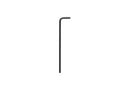3/16 Inch Flat End Hex L-Key