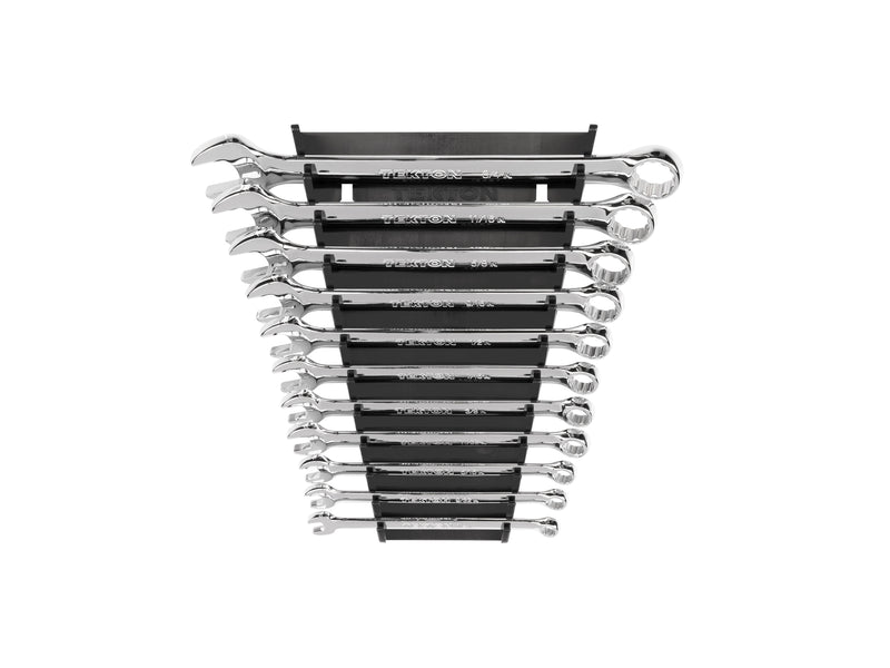 Combination Wrench Set with Rack, 11-Piece (1/4-3/4 in.)