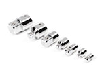 1/4, 3/8, 1/2, 3/4 Inch Drive Adapter/Reducer Set (7-Piece)