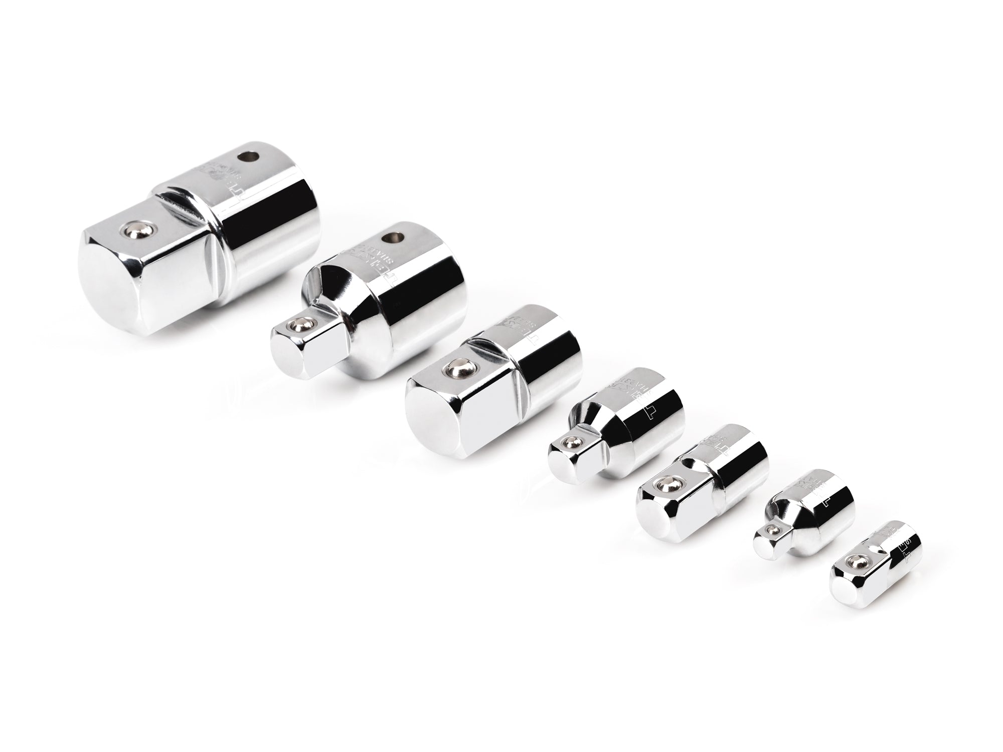 1/4, 3/8, 1/2, 3/4 Inch Drive Adapter/Reducer Set (7-Piece)