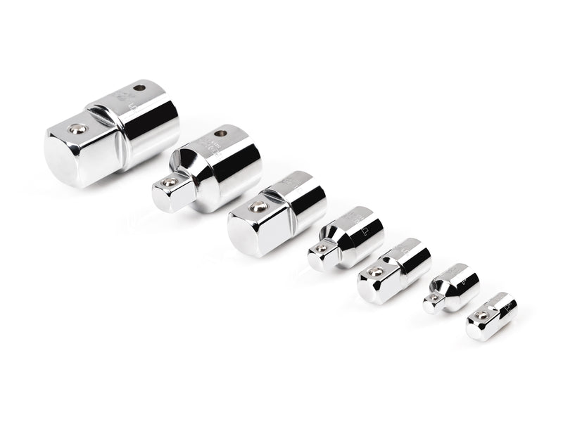 1/4, 3/8, 1/2, 3/4 Inch Drive Adapter/Reducer Set (7-Piece)