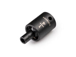 3/8 Inch Drive x 1/4 Inch Shallow 6-Point Universal Joint Impact Socket