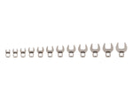 3/8 Inch Drive Crowfoot Wrench Set, 12-Piece (8 - 19 mm)