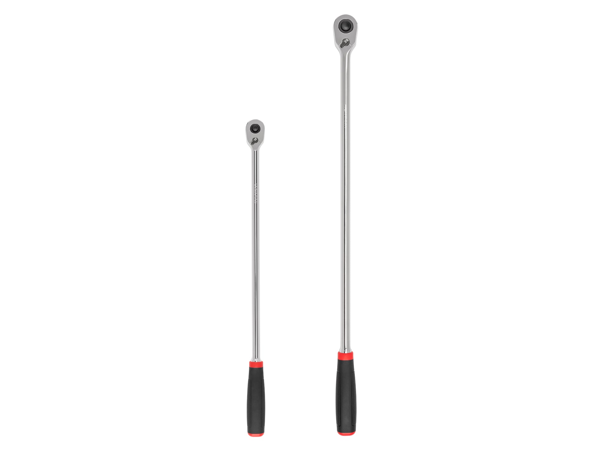 3/8, 1/2 Inch Drive Quick-Release Comfort Grip Extra-Long Ratchet Set, 2-Piece (18, 24 in.)