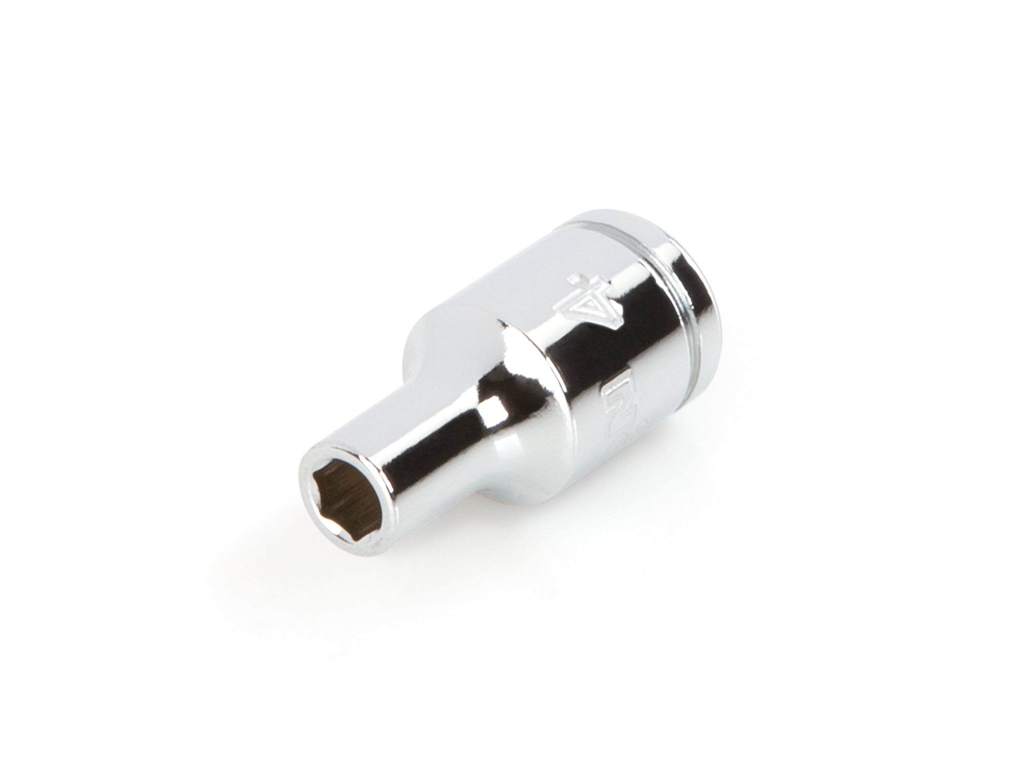 1/4 Inch Drive x 4 mm Shallow 6-Point Socket